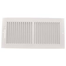 Hart & Cooley Supply Register 682M 14X6 703914 White Metal Handle