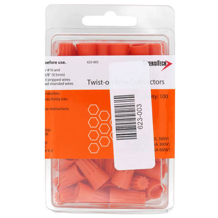 DiversiTech Wire Nut Orange 22-14 623-003
