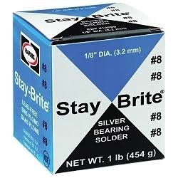Harris Brazing Alloy 6% Silver Solder 1LB SB861