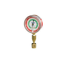 Yellow Jacket Refrigeration Recovery Test Gauge Red