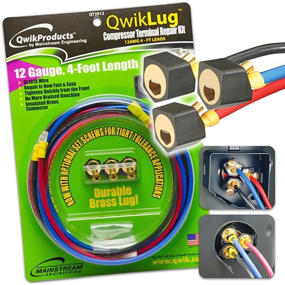 Mainstream Engineering Compressor Terminal 3-Pack 12