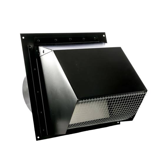 FAMCO Wall Vent Big Mouth 6" WVEB6BK