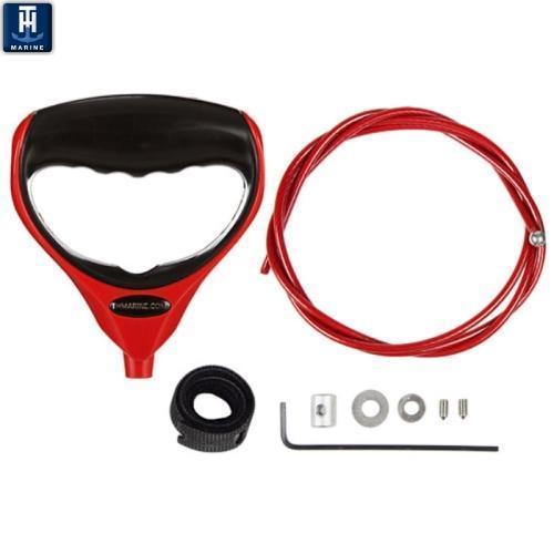 TH Marine GFH-1R-DP G-Force Handle and Cable Red