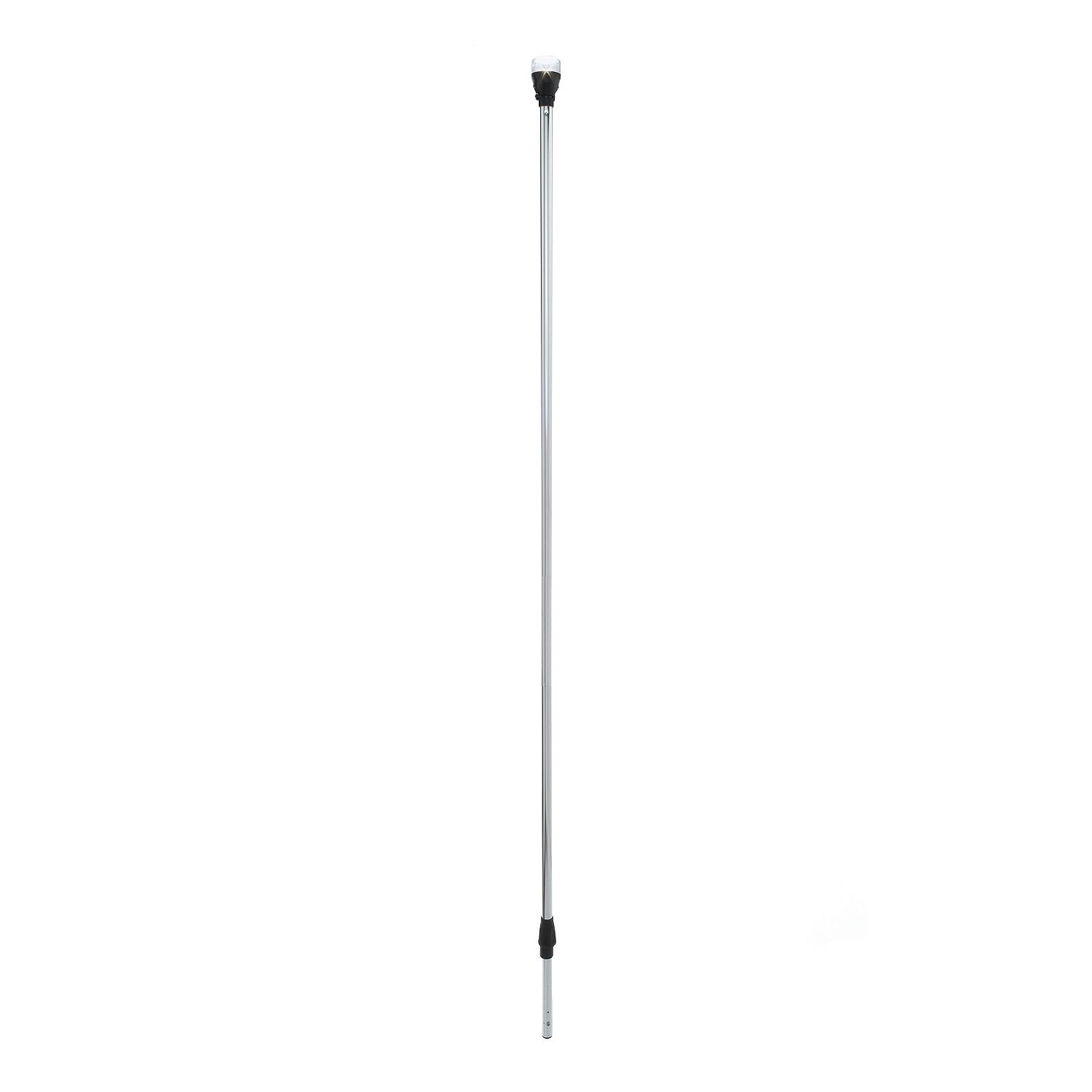 Attwood 5530-60A7 LightArmor All-Round 60in Angled Locking Collar Pole 2-Pin LED