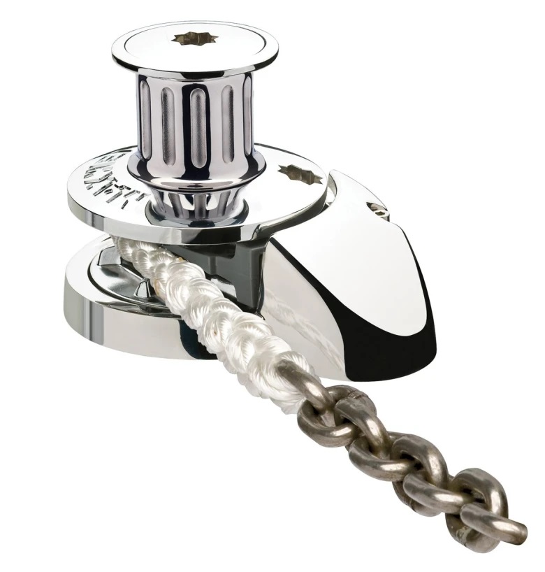 Maxwell RC8-8 Vertical 12v Windlass with Capstan for 5/16in Chain & 5/8in Line