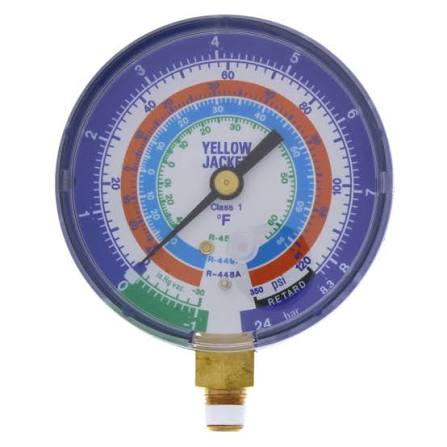 Yellow Jacket Gauge Low Side R22 49106