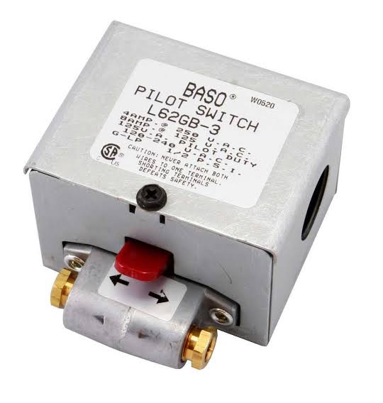 BASO Safety Pilot Switch L62GB-3C