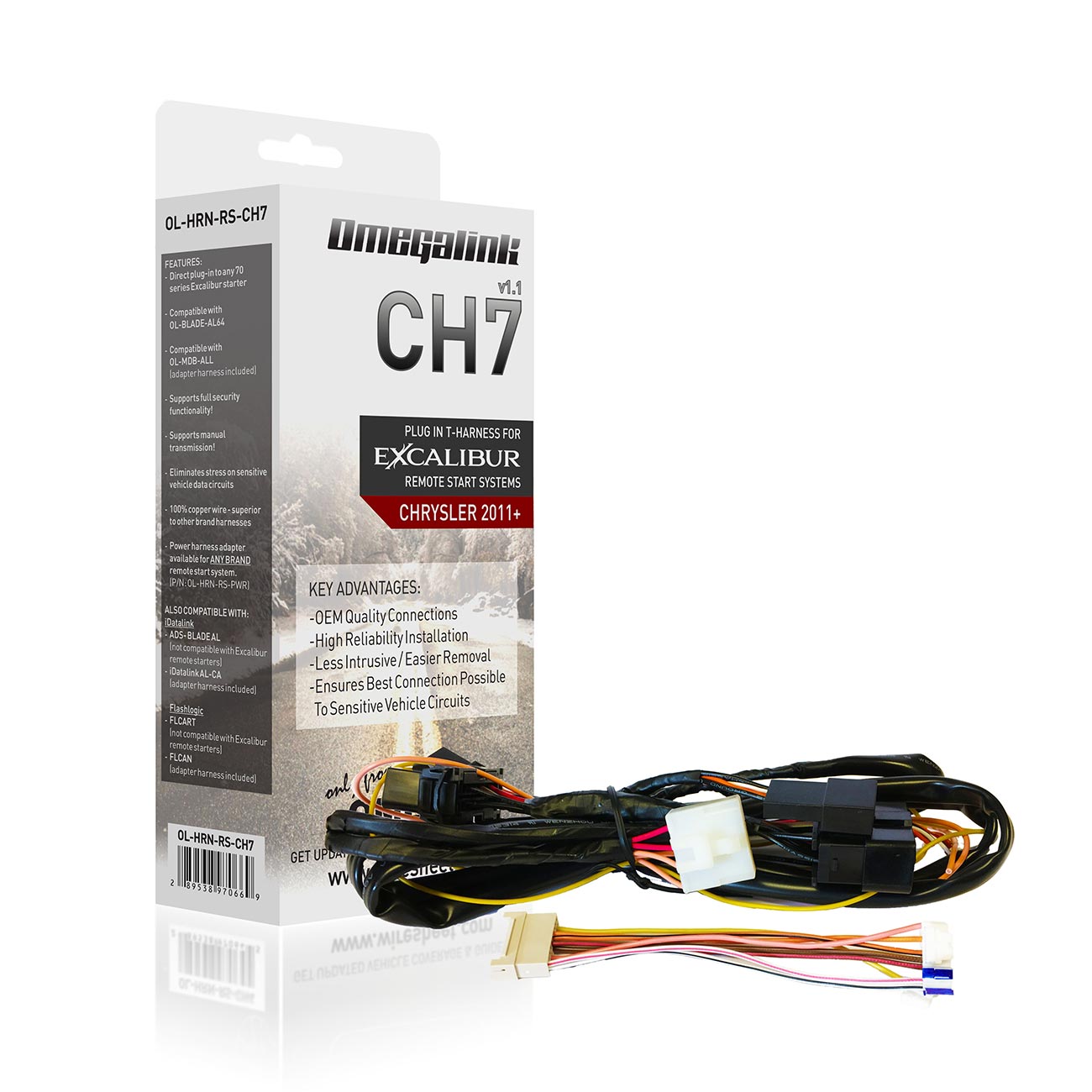 Excalibur Plug&Play Harness Chrysler/Dodge/Jeep/Ram/SRT Vehicles (2011 - 2025)