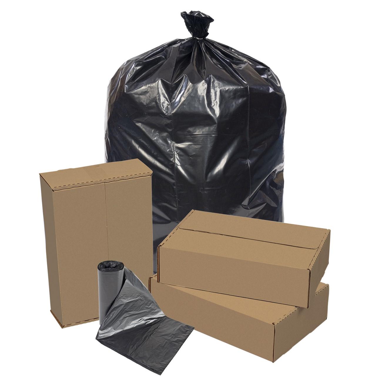 All-Pro ALPEC334412K Industrial Repro Can Liner 32 Gallon Black 1.2 mil LLDPE