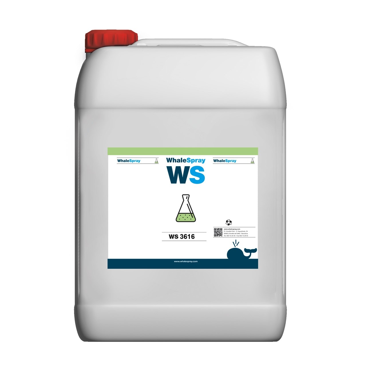 WhaleSpray WSP3616G0014 Degreaser Rust Remover 6.1G Drum Pail