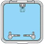 Lewmar 39644070 Size 44 Ocean Series Hatch Flange Base
