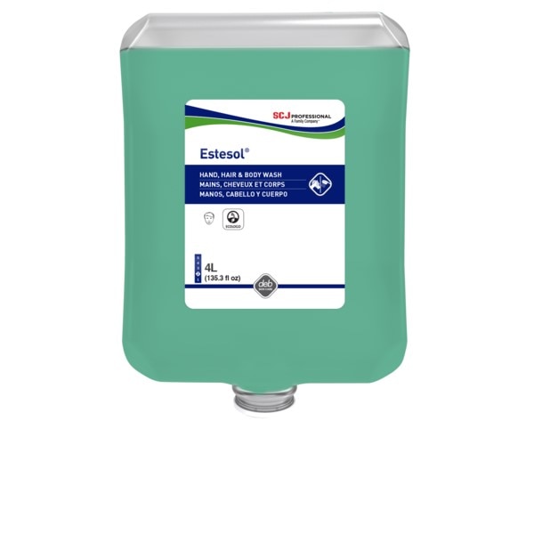 Estesol SCJHAB4LTR Hair/Body Shampoo & Conditioner 4 l Aqua Cartridge Fresh