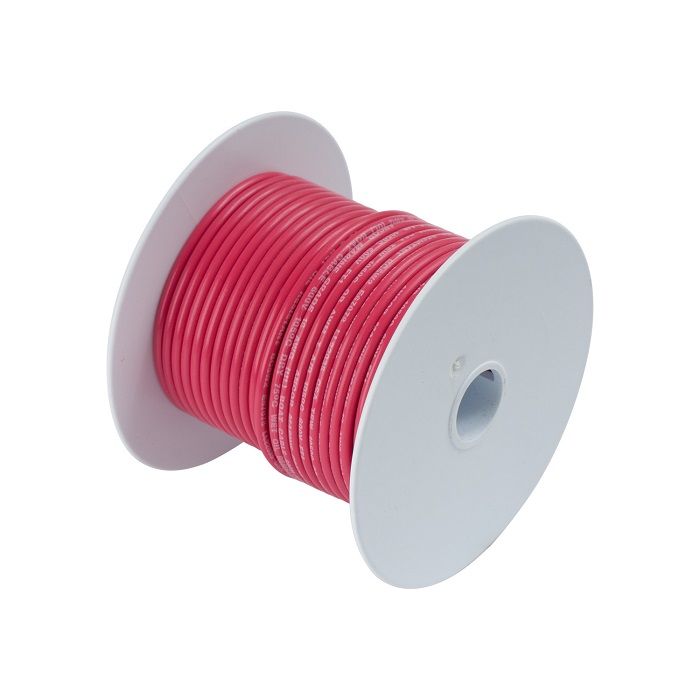 Ancor 108810 #10 Red 100ft Spool Tinned Copper