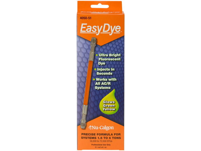 NU-CALGON 4050-51 Easy Dye AC/R 1.5 Cleaner for HVAC/R Systems