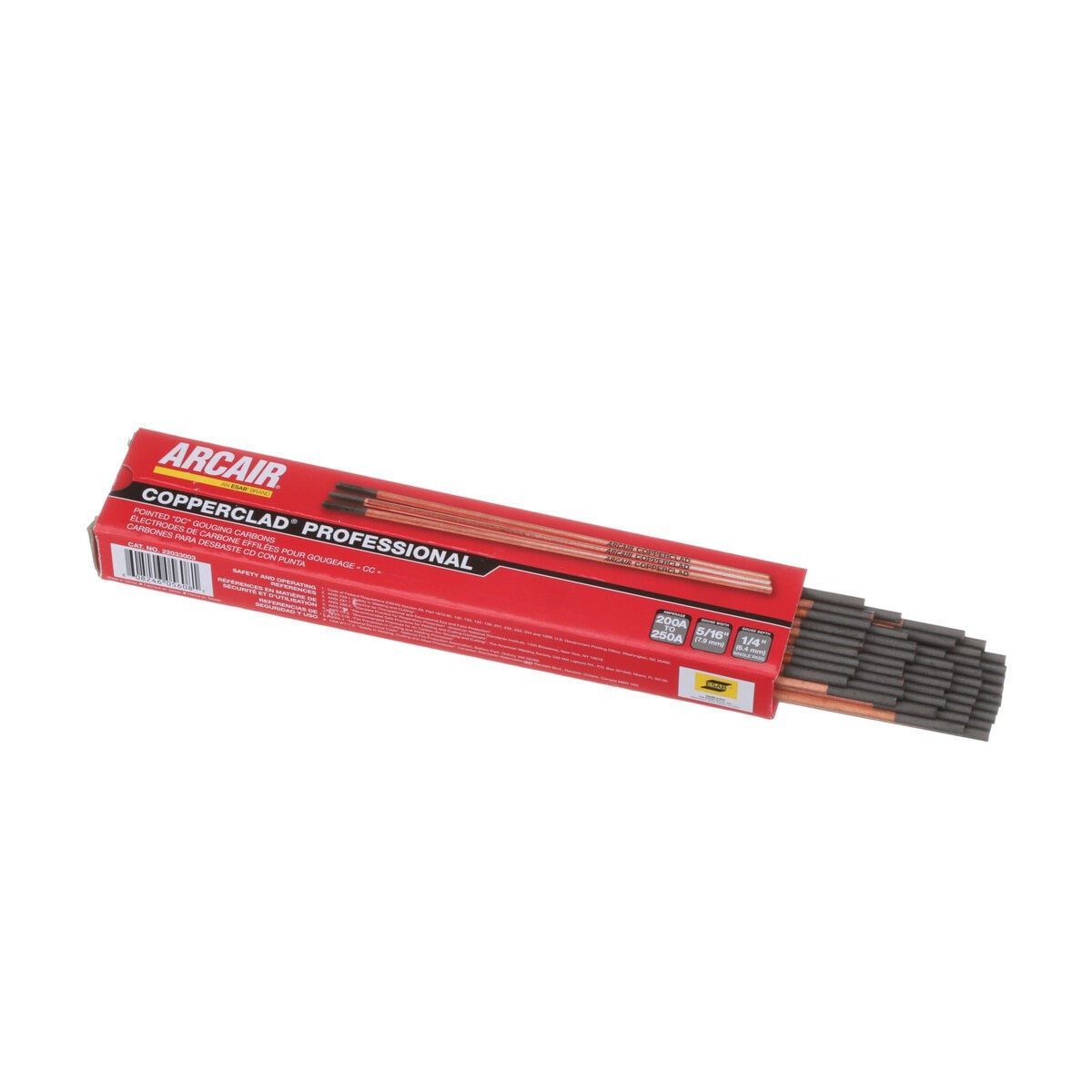 ARCAIR AIR2205-3003 3/8X12 Gouging Electrodes Pointed DC 3/8 x 12